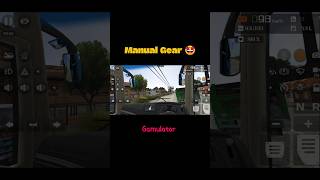 Manual Gear Shifting in BUSSID bussid gaming shortsfeed shorts [upl. by Anikat]