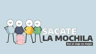 ASÍ EL VIAJE ES MEJOR  SACATE LA MOCHILA [upl. by Hardej]