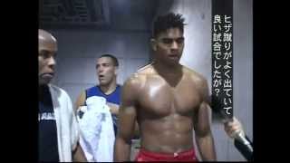 ALISTAIR OVEREEM VS CHUCK LIDDELL BACKSTAGE FOOTAGE [upl. by Richmond]