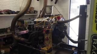 Ford 545 on the dyno at Kim Barr Racing [upl. by Asylla]