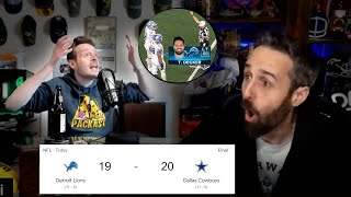 Detroit Lions Get Screwed by the Refs Grossi and Perna React [upl. by Ynwat]