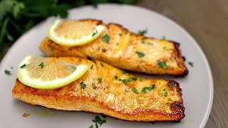 Ein sehr einfaches und leckeres Rezept für gegrillten Lachs Köstlich zum Abendessen [upl. by Nirroc914]