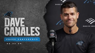 Dave Canales on Panthers Week 3 win in Las Vegas [upl. by Llered]