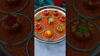 Aarti thalli making aarti aartithalidecorationideas shorts trending aartithali [upl. by Liagibba]