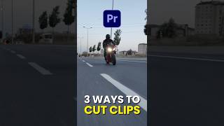 3 ways to cut clips  Premiere pro tutorial  premierepro tutorial [upl. by Ikilisav707]