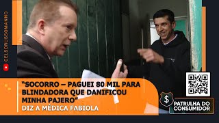 “Socorro – Paguei 80 mil para blindadora que danificou minha Pajero  ”Diz a médica FabIola [upl. by Olympia941]