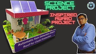 🚆 🌧️ Automatic Rain Detection Smart Roof for Cloth Protection  New Project Idea  Ankur ProjectDIY [upl. by Almond207]