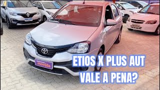 TOYOTA ETIOS SEDAN 15 X AT 2020  MELHOR QUE VOYAGE [upl. by Parthen]