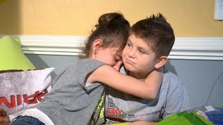 8YearOld with Leukemia Finds True Love in Relationship with Classmate [upl. by Yelbmik131]