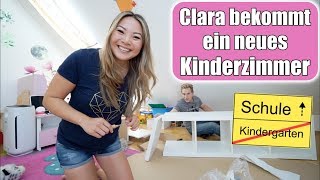 Claras Kinderzimmer gestalten 😍 Spielzeug ausmisten  Spaß im Garten Pool  Mama VLOG  Mamiseelen [upl. by Ainer]