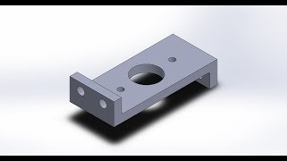 Parametric Modeling with Solidworks Ch14 BasePlate [upl. by Attirb]