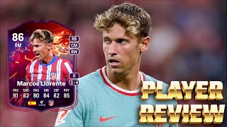 ¡EL MEJOR LATERAL DE LA LIGA REVIEW MARCOS LLORENTE 86 TRAILBLAZER EAFC 25 [upl. by Milstone]