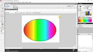 How to Make Own Colour in Macromedia Flash 8 Tips [upl. by Sollie249]