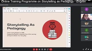 Storytelling as Pedagogy in English Latest CBSE Webinar Must watch for all teachers [upl. by Ursi]