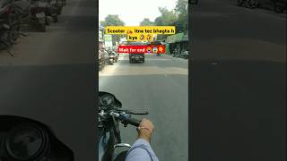 Scooter 🛵itna tez bhagta h kya 😱❌😞 hyperride motovlog gopro vlog comedyshorts pahadi trending [upl. by Nalad69]