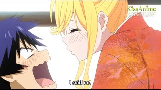 Nisekoi  Drunk Chitoge Ask Raku Kiss  KissAnime [upl. by Latona865]