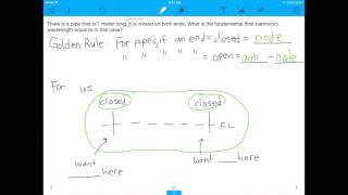 MCAT Question How to Solve OpenClosed Pipe Problems Without Formulas [upl. by Rosenquist]