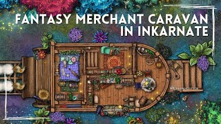 Fantasy Merchant Caravan Inkarnate  Speed Build [upl. by Harak414]