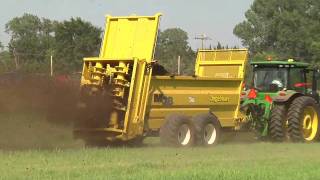 Degelman  Worlds Best Manure Spreader [upl. by Woolson490]