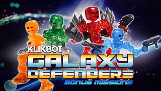 Klikbot Galaxy Defenders  Bonus Missions THE MOVIE [upl. by Cohleen]