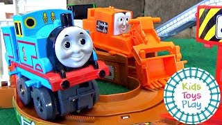 Thomas and Friends TOMY Toy Train Set from Japan  Thomas Train Video for Kids [upl. by Zitella]