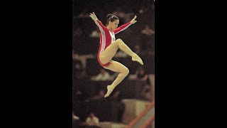 Nellie Kim Floor Exercies 1980 Olympic Games Moscow [upl. by Maurita192]