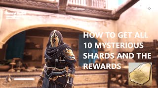 How to get all 10 Mysterious Shards and the rewards in Assassins Creed Mirage [upl. by Ruffo292]