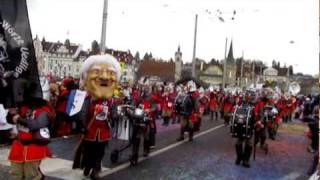 Luzerner Fasnacht 2012 am Schmutzigen Donnerstag [upl. by Wildee961]