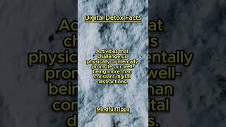 Digital Detox Facts digitaldetox motivation learning [upl. by Euqnom577]