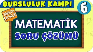 6 Sınıf Matematik Soru Çözümü  Bursluluk Sınavı 2021 [upl. by Gonzalez]