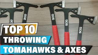 Best Throwing Tomahawks Axes In 2024  Top 10 Throwing Tomahawks Axe Review [upl. by Merell334]