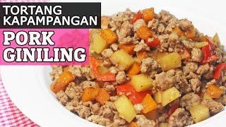 PORK GINILING  TORTANG KAPAMPANGAN  HUNGRY MOM COOKING [upl. by Abramo171]