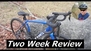 Trek Domane AL 3 Two Week Review And Impressions [upl. by Phail]