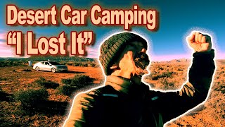 Car Camping  Coffee and SoloHiking in the Desert  Honda Accord [upl. by Arihaj]