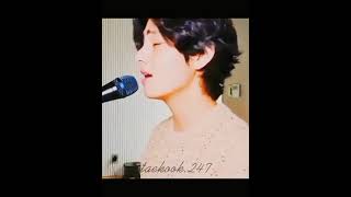 taehyung singing 17 pink sweats edit [upl. by Ceevah70]