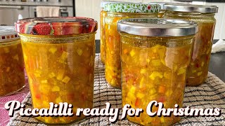 How to make Piccalilli ready for Christmas [upl. by Niotna]