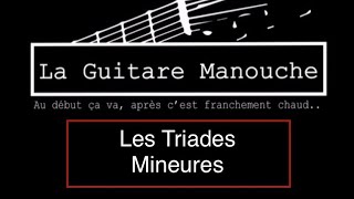 Les Triades Mineures à La Guitare Manouche [upl. by Emma923]