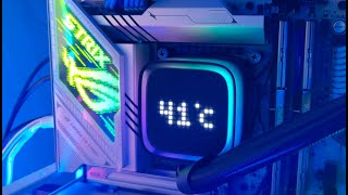 DeepCool LP360 review de una refrigeración líquida brutal con pantalla tipo pixel  GameIt ES [upl. by Nwadrebma]