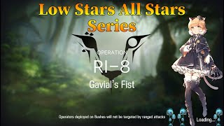 Arknights RI8 Guide Low Stars All Stars [upl. by Bing]