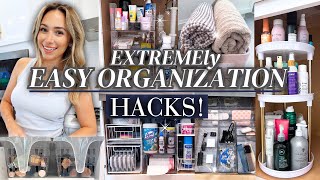 2024 ORGANIZATION TIPS AND HACKS  Easy Ideas for Home Organizing [upl. by Mcclenon]