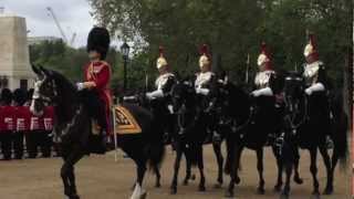 Trooping the Colour 2012  The Queens Birthday Celebration [upl. by Ecirahc]