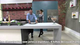 08042014 Receitas Bom Sabor  Mil folhas de bacalhau  Peco Nogueira [upl. by Riccio]