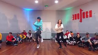 MIRRORED Siguelo bailando  Ozuna  Duc Anh Choreography [upl. by Amii]