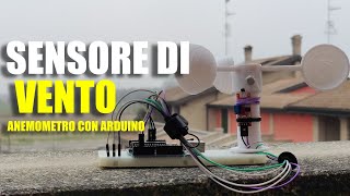 ANEMOMETRO CON ARDUINO  SENSORE PER IL VENTO SEMPLICISSIMO [upl. by Berti]