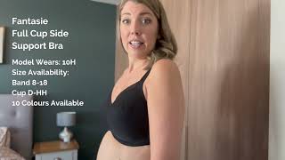 Fantasie Fusion Underwired Full Cup Side Support Bra  Review [upl. by Serrell717]