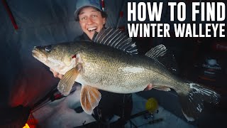 How To Find Winter Walleye [upl. by Evered]