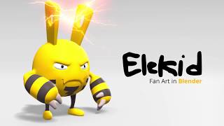 Elekid Pokemon Art [upl. by Leakim]