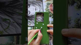 Mobile cover painting 😁🎨diy viralshort reels craft short art drawing reuseidea mobilecover [upl. by Yarahs]