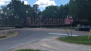 BNSF Manifest Train 36 Victoria MS [upl. by Nylorak382]