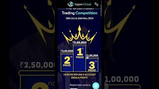 the great indian trading competition full details videoshorts uppercircuit trading [upl. by Norita]